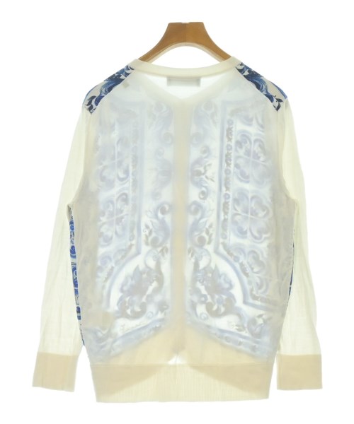 DOLCE&GABBANA（ドルチェアンドガッバーナ）カーディガン 白 サイズ:44(L位) レディース/2200673645029