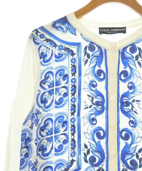 DOLCE&GABBANA（ドルチェアンドガッバーナ）カーディガン 白 サイズ:44(L位) レディース/2200673645029