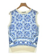 DOLCE&GABBANA（ドルチェアンドガッバーナ）ベスト 白 サイズ:44(L位) レディース/2200673645036