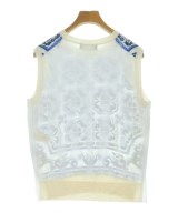 DOLCE&GABBANA（ドルチェアンドガッバーナ）ベスト 白 サイズ:44(L位) レディース/2200673645036