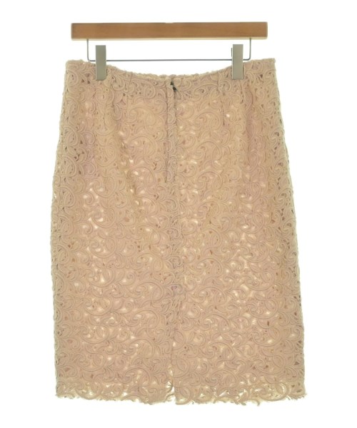 DOLCE&GABBANA（ドルチェアンドガッバーナ）ひざ丈スカート ピンク サイズ:44(L位) レディース/2200673645043