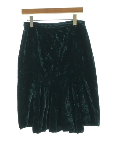 DOLCE&GABBANA（ドルチェアンドガッバーナ）ひざ丈スカート 緑 サイズ:44(L位) レディース/2200673645050