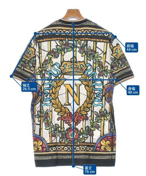 DOLCE&GABBANA（ドルチェアンドガッバーナ）Tシャツ・カットソー 白 サイズ:54(XXL位) メンズ/2200670452033