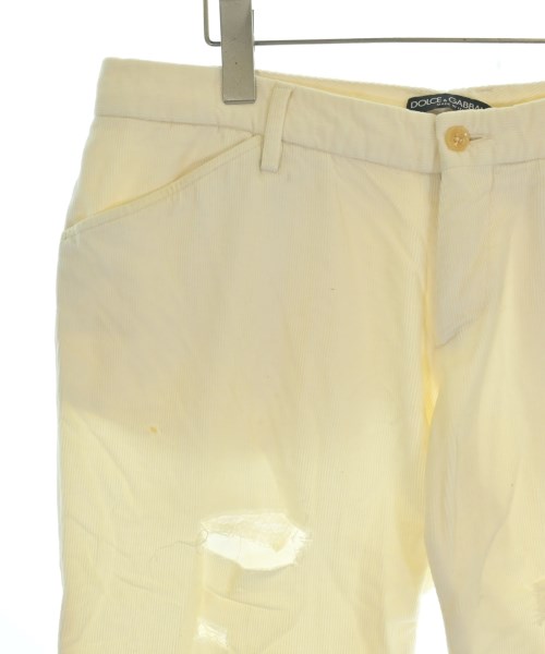 DOLCE&GABBANA（ドルチェアンドガッバーナ）チノパン 白 サイズ:48(L位) メンズ/2200674705036