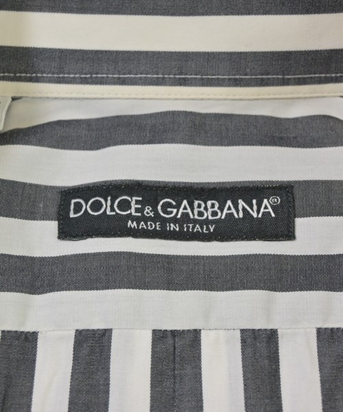 DOLCE&GABBANA（ドルチェアンドガッバーナ）カジュアルシャツ 白 サイズ:39(M位) メンズ/2200675017046