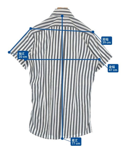 DOLCE&GABBANA（ドルチェアンドガッバーナ）カジュアルシャツ 白 サイズ:39(M位) メンズ/2200675017046