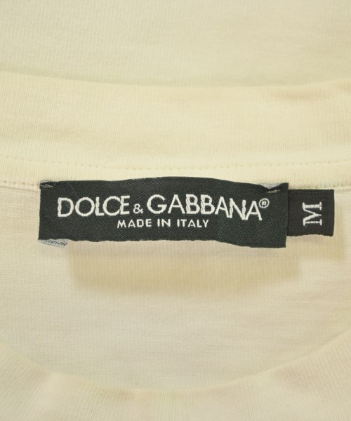 DOLCE&GABBANA（ドルチェアンドガッバーナ）Tシャツ・カットソー 白 サイズ:M メンズ/2200675278096