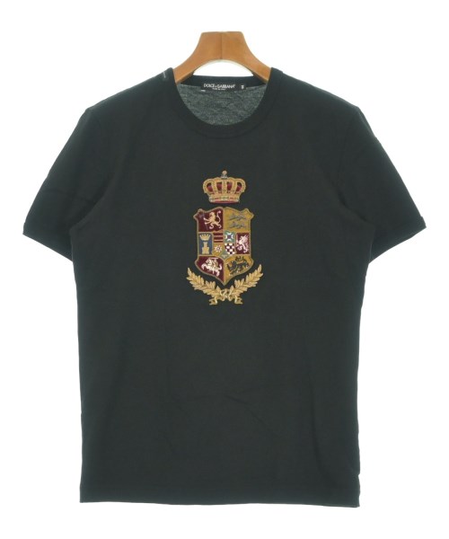 DOLCE&GABBANA(ドルチェアンドガッバーナ)Tシャツ・カットソー 黒 サイズ:44(S位)/2200675719032