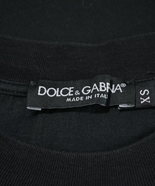 DOLCE&GABBANA（ドルチェアンドガッバーナ）Tシャツ・カットソー 黒 サイズ:XS レディース/2200676478099