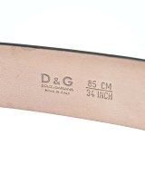 DOLCE&GABBANA（ドルチェアンドガッバーナ）ベルト 黒 サイズ:85/34 メンズ/2200678021064