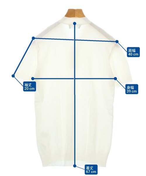 DOLCE&GABBANA（ドルチェアンドガッバーナ）ニット・セーター 白 サイズ:48(L位) メンズ/2200678044032