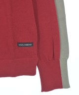DOLCE&GABBANA（ドルチェアンドガッバーナ）ニット・セーター 赤 サイズ:48(L位) メンズ/2200678044049