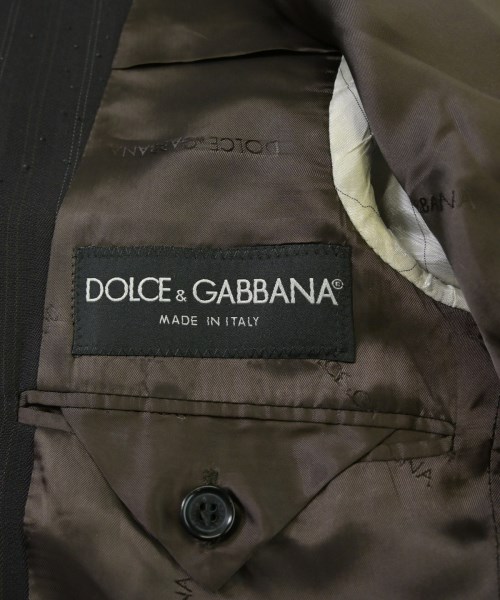 DOLCE&GABBANA（ドルチェアンドガッバーナ）テーラードジャケット 茶 サイズ:48(L位) メンズ/2200677814018