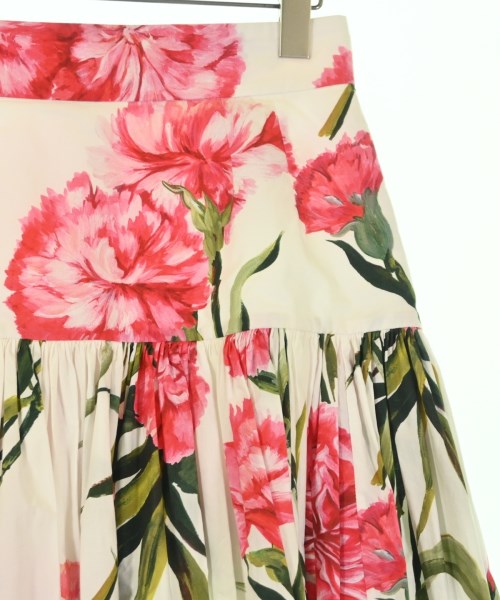 DOLCE&GABBANA（ドルチェアンドガッバーナ）ロング・マキシ丈スカート 白 サイズ:40(M位) レディース/2200677080628