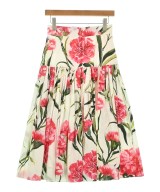 DOLCE&GABBANA（ドルチェアンドガッバーナ）ロング・マキシ丈スカート 白 サイズ:40(M位) レディース/2200677080628