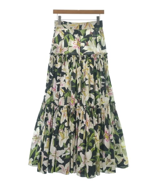 DOLCE&GABBANA（ドルチェアンドガッバーナ）ロング・マキシ丈スカート 黒 サイズ:38(S位) レディース/2200677080642