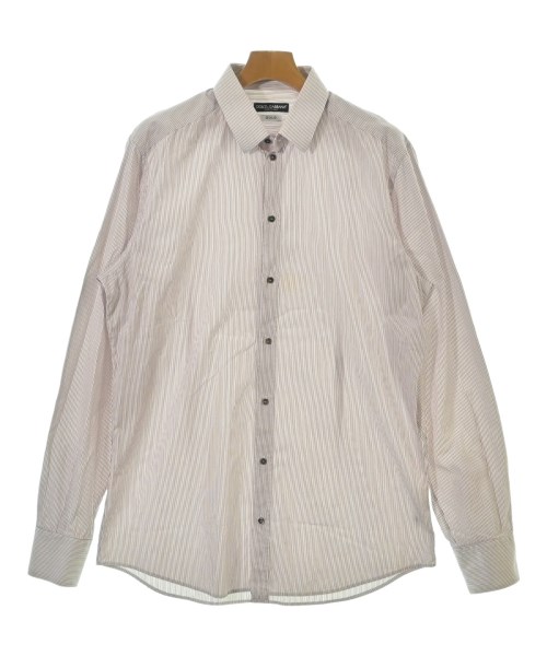 DOLCE&GABBANA(ドルチェアンドガッバーナ)ドレスシャツ 赤 サイズ:17(XL位)/2200679561019