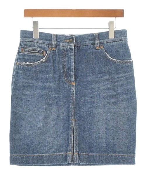 DOLCE&GABBANA(ドルチェアンドガッバーナ)ミニスカート 青 サイズ:40(M位)/2200675677097