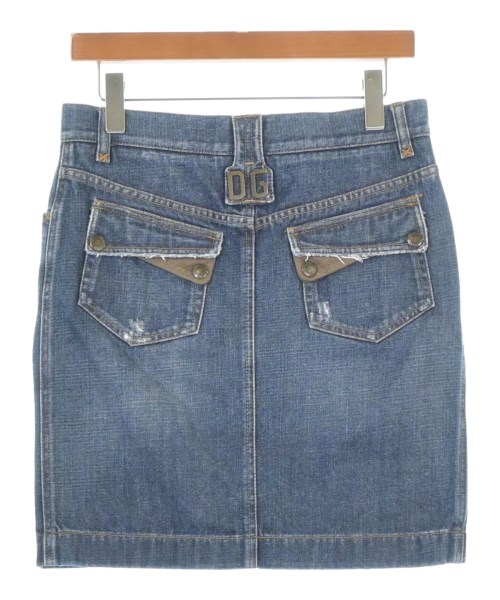 DOLCE&GABBANA（ドルチェアンドガッバーナ）ミニスカート 青 サイズ:40(M位) レディース/2200675677097