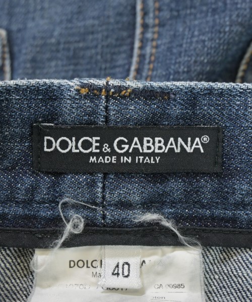DOLCE&GABBANA（ドルチェアンドガッバーナ）ミニスカート 青 サイズ:40(M位) レディース/2200675677097