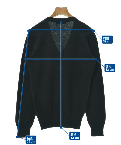 DOLCE&GABBANA（ドルチェアンドガッバーナ）ニット・セーター 黒 サイズ:38(S位) レディース/2200679355038