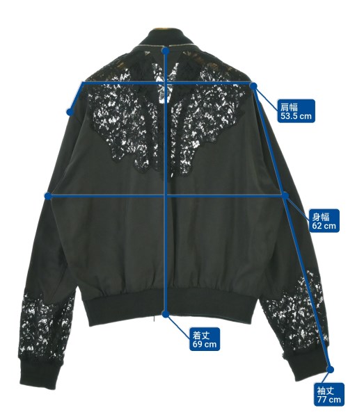 DOLCE&GABBANA（ドルチェアンドガッバーナ）ブルゾン 黒 サイズ:50(XL位) メンズ/2200675265058