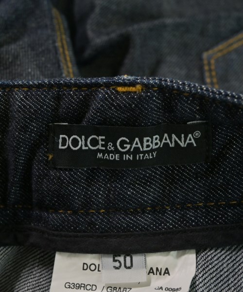 DOLCE&GABBANA（ドルチェアンドガッバーナ）デニムパンツ 紺 サイズ:50(XL位) メンズ/2200679364061