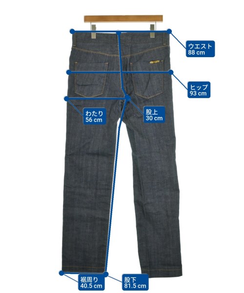 DOLCE&GABBANA（ドルチェアンドガッバーナ）デニムパンツ 紺 サイズ:50(XL位) メンズ/2200679364061