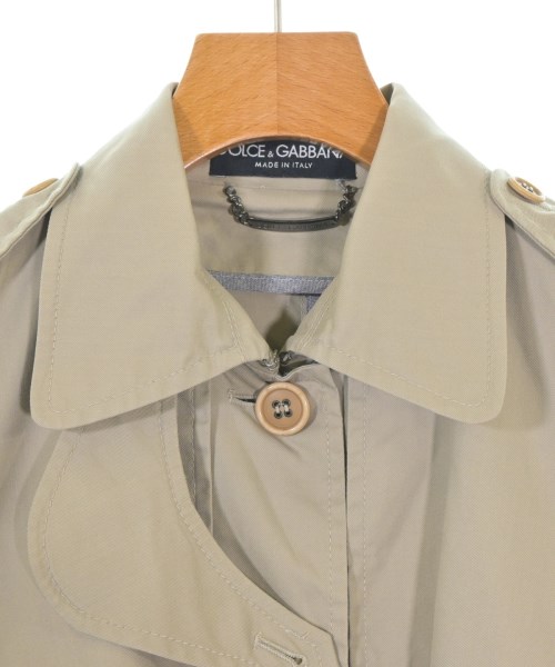 DOLCE&GABBANA（ドルチェアンドガッバーナ）トレンチコート カーキ サイズ:36(XS位) レディース/2200680856012