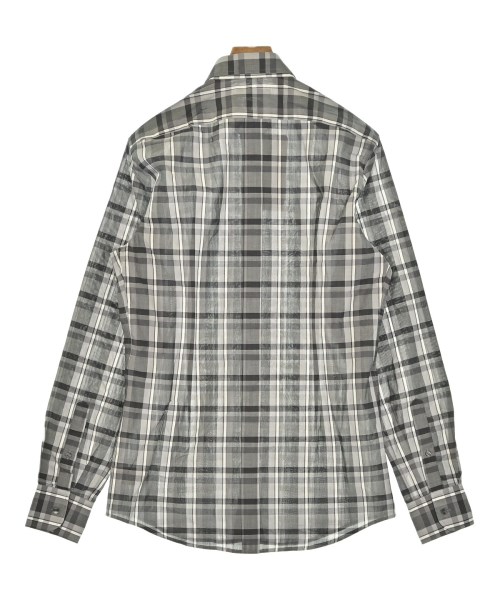 DOLCE&GABBANA（ドルチェアンドガッバーナ）カジュアルシャツ グレー サイズ:40(L位) メンズ/2200681337169