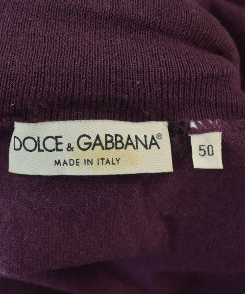 DOLCE&GABBANA（ドルチェアンドガッバーナ）ニット・セーター 紫 サイズ:50(XL位) メンズ/2200681741102