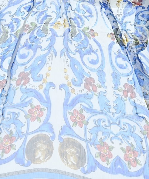DOLCE&GABBANA（ドルチェアンドガッバーナ）ストール 青 サイズ:- レディース/2200682066013