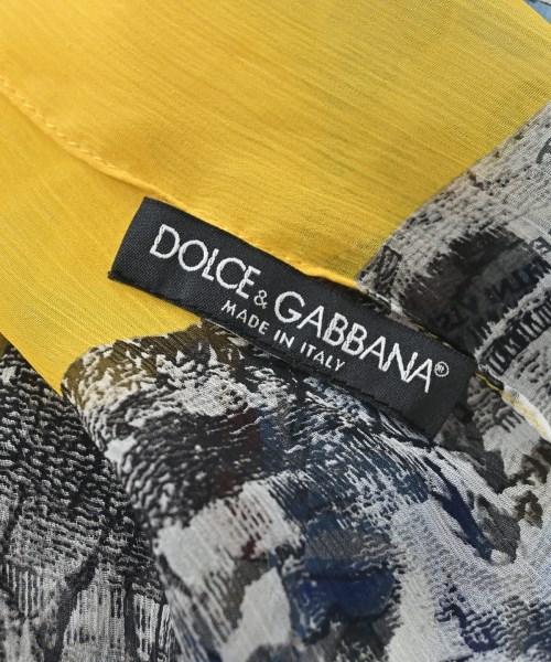 DOLCE&GABBANA（ドルチェアンドガッバーナ）ストール 青 サイズ:- レディース/2200682066013