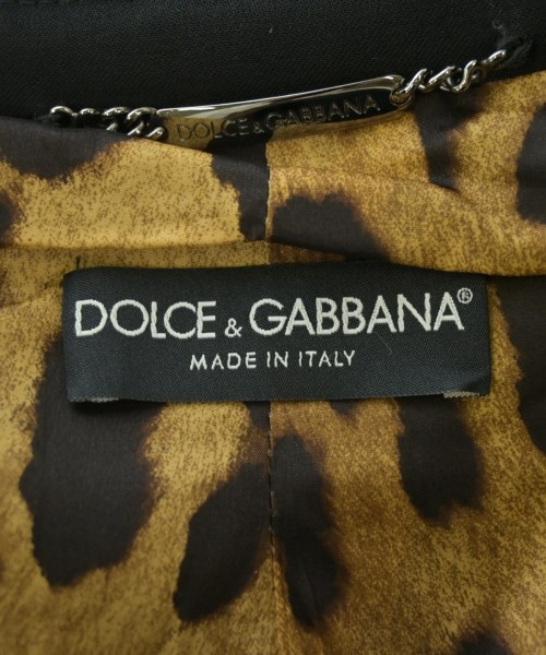 DOLCE&GABBANA（ドルチェアンドガッバーナ）テーラードジャケット 黒 サイズ:40(M位) レディース/2200682160018