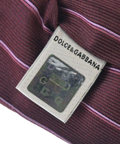 DOLCE&GABBANA（ドルチェアンドガッバーナ）ネクタイ 紫 サイズ:- メンズ/2200689753176