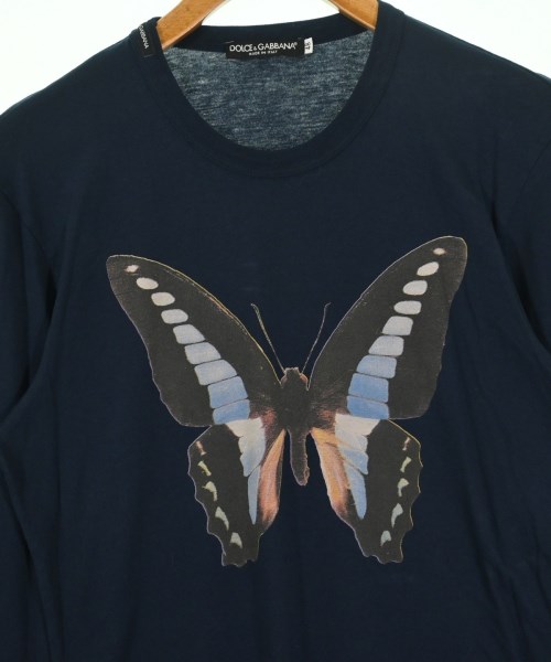 DOLCE&GABBANA（ドルチェアンドガッバーナ）Tシャツ・カットソー 紺 サイズ:48(L位) メンズ/2200692097779