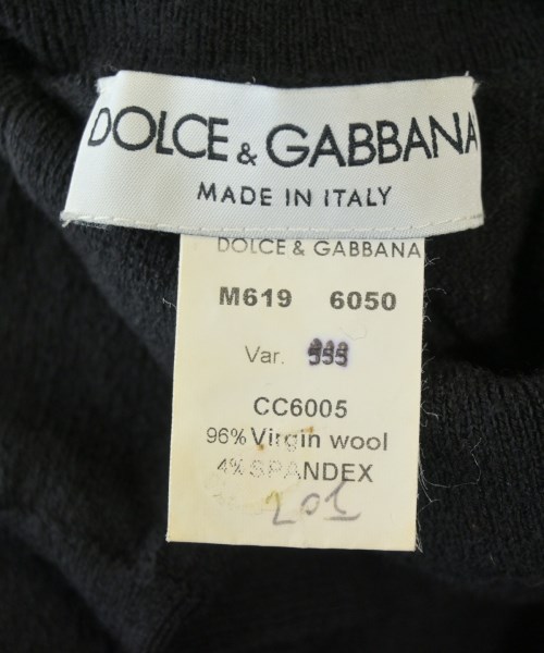 DOLCE&GABBANA（ドルチェアンドガッバーナ）ニット・セーター 黒 サイズ:-(XS位) メンズ/2200692195093