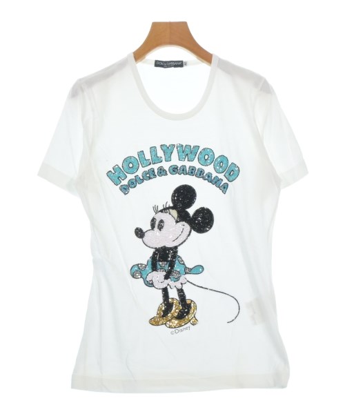 DOLCE&GABBANA(ドルチェアンドガッバーナ)Tシャツ・カットソー 白 サイズ:42(M位)/2200693519577
