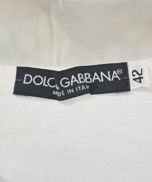 DOLCE&GABBANA（ドルチェアンドガッバーナ）Tシャツ・カットソー 白 サイズ:42(M位) レディース/2200693519577