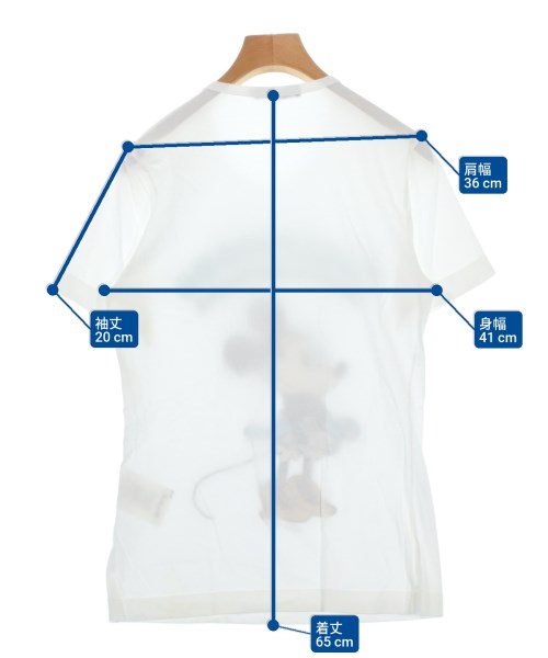 DOLCE&GABBANA（ドルチェアンドガッバーナ）Tシャツ・カットソー 白 サイズ:42(M位) レディース/2200693519577