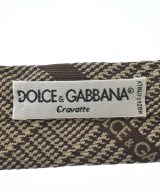 DOLCE&GABBANA（ドルチェアンドガッバーナ）ネクタイ 茶 サイズ:- メンズ/2200695428020