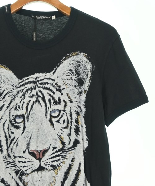 DOLCE&GABBANA（ドルチェアンドガッバーナ）Tシャツ・カットソー 黒 サイズ:48(L位) メンズ/2200695937614