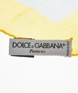 DOLCE&GABBANA（ドルチェアンドガッバーナ）バンダナ・スカーフ 黄 サイズ:- レディース/2200695084103