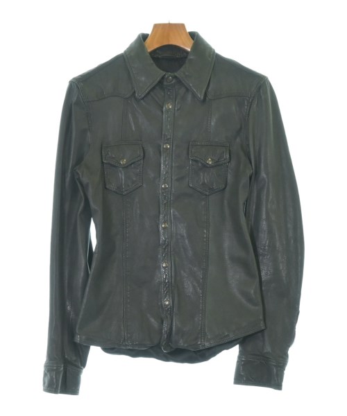 DOLCE&GABBANA(ドルチェアンドガッバーナ)カジュアルシャツ 黒 サイズ:46(M位)/2200699374019