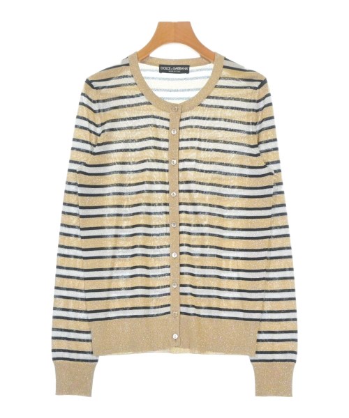 DOLCE&GABBANA(ドルチェアンドガッバーナ)カーディガン ベージュ サイズ:42(M位)/2200696480126