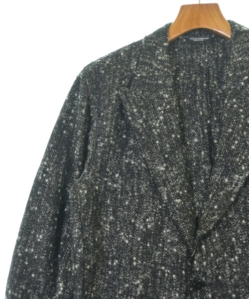 DOLCE&GABBANA（ドルチェアンドガッバーナ）テーラードジャケット 黒 サイズ:48(L位) メンズ/2200699594295