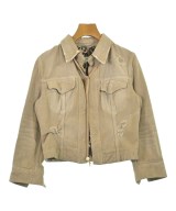 DOLCE&GABBANA（ドルチェアンドガッバーナ）デニムジャケット ベージュ サイズ:40(M位) レディース/2200694592067