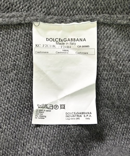 DOLCE&GABBANA（ドルチェアンドガッバーナ）カーディガン グレー サイズ:38(S位) レディース/2200694592166