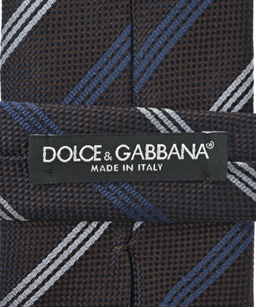 DOLCE&GABBANA（ドルチェアンドガッバーナ）ネクタイ 茶 サイズ:- メンズ/2200692906071