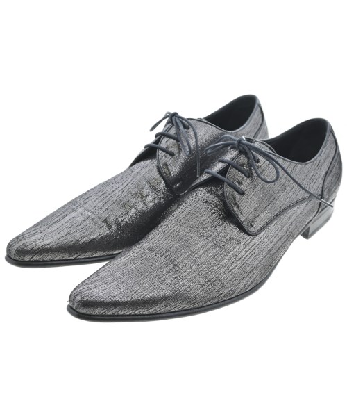 DOLCE&GABBANA(ドルチェアンドガッバーナ)ビジネス・ドレスシューズ シルバー サイズ:UK8(26.5cm位)/2200699066709
